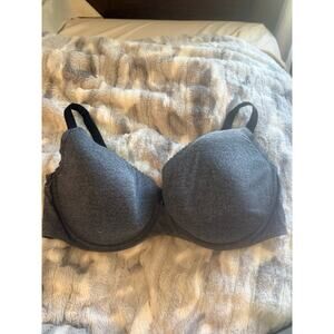 Torrid Curve 44DDD Gray/Black Comfy Staple Bra Intimate Sleepwear Daily